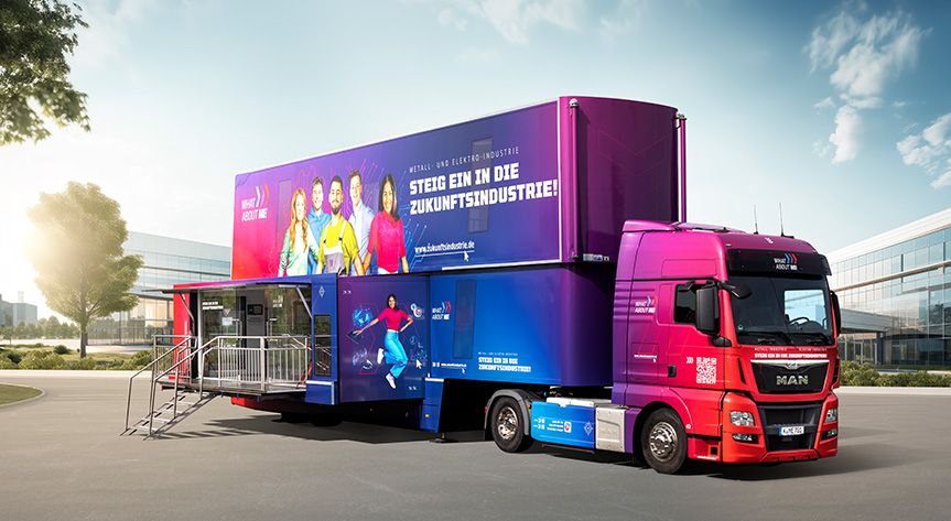 M+E InfoTruck - Berufsorientierung