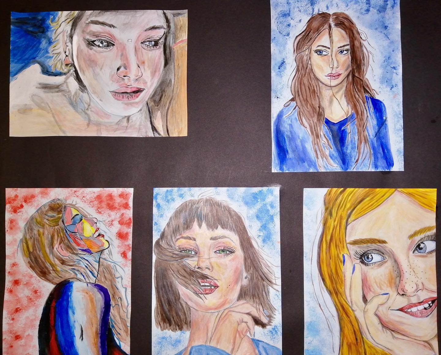 Impressionen aus den vergangenen Wochen Kunstunterricht. Wir finden, der nächste Picasso ist dabei 🎨🤩…