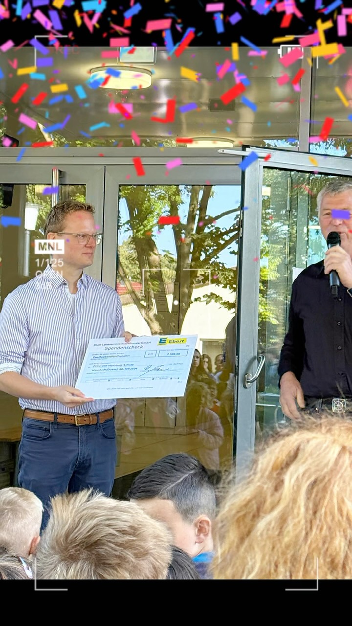 🏃‍♀️🏃‍♂️ 2.500 € für den guten Zweck erlaufen! 💚

Ein großartiges Ergebnis unseres EDEKA-Spendenlaufs @edeka.team.ebert 
