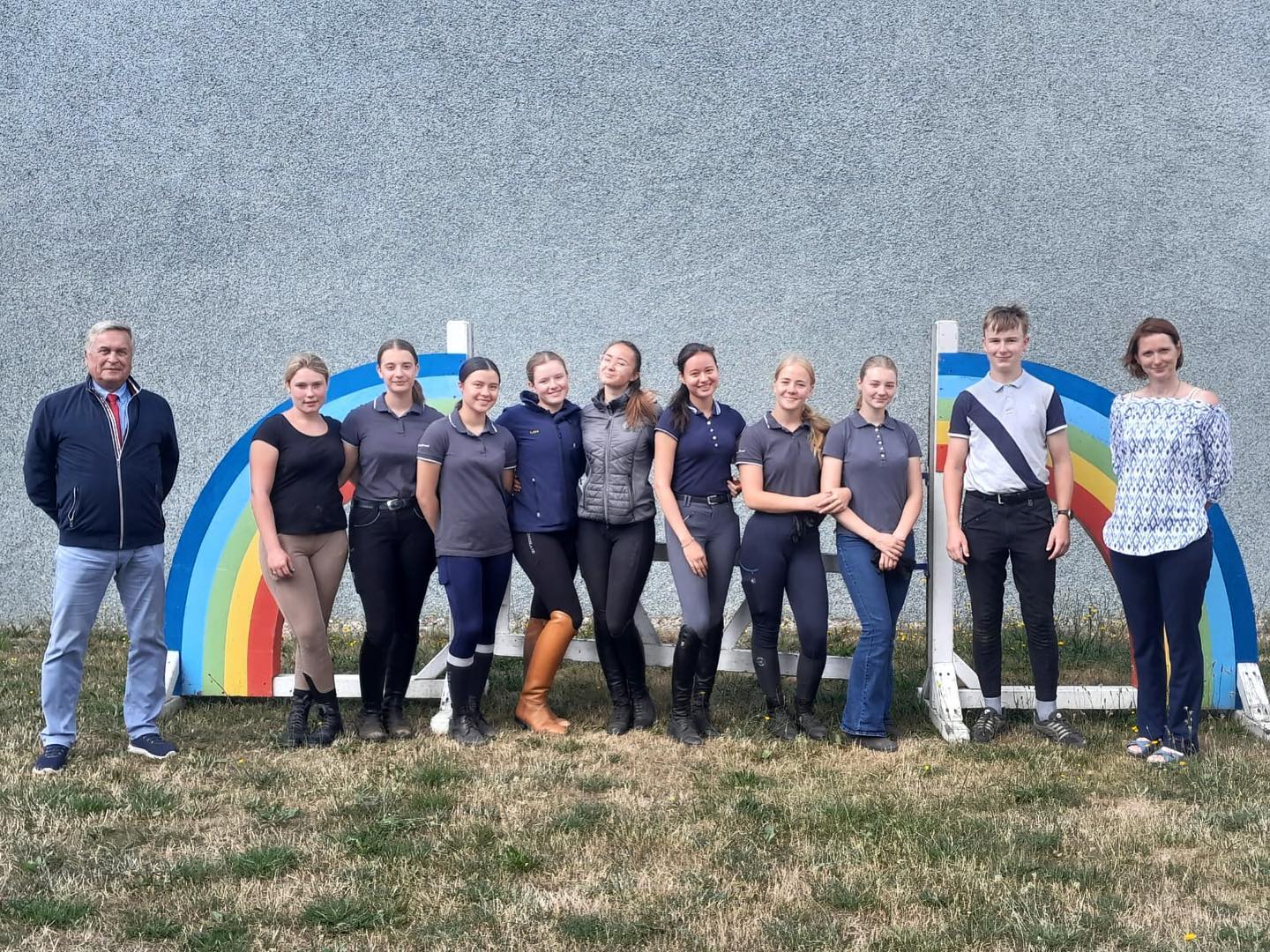 Die 10c hat heute erfolgreich ihre Trainerassistentenausbildung abgeschlossen. Alle haben die Prüfung bestanden. Herzlic