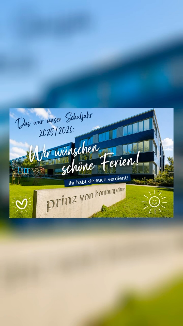 Das war unser Schuljahr 2025/2026. ✨

Ein Schuljahr voller gemeinsamer Erfolge, unvergesslicher Erinnerungen und besonde