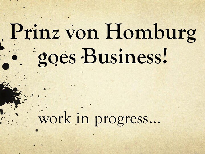 #prinzvonhomburggoesbusiness #prinzenstyle #daswirdköniglich #prinzessinnen #prinzen #eisenschmiedenwennesheißist #comin