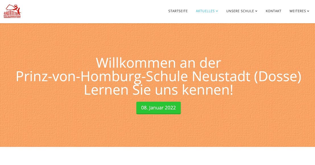 Von der Grundschule bis zum Abitur: Die Prinz-von-Homburg-Schule in Neustadt (Dosse) - Wir bieten dieses Jahr einen virt
