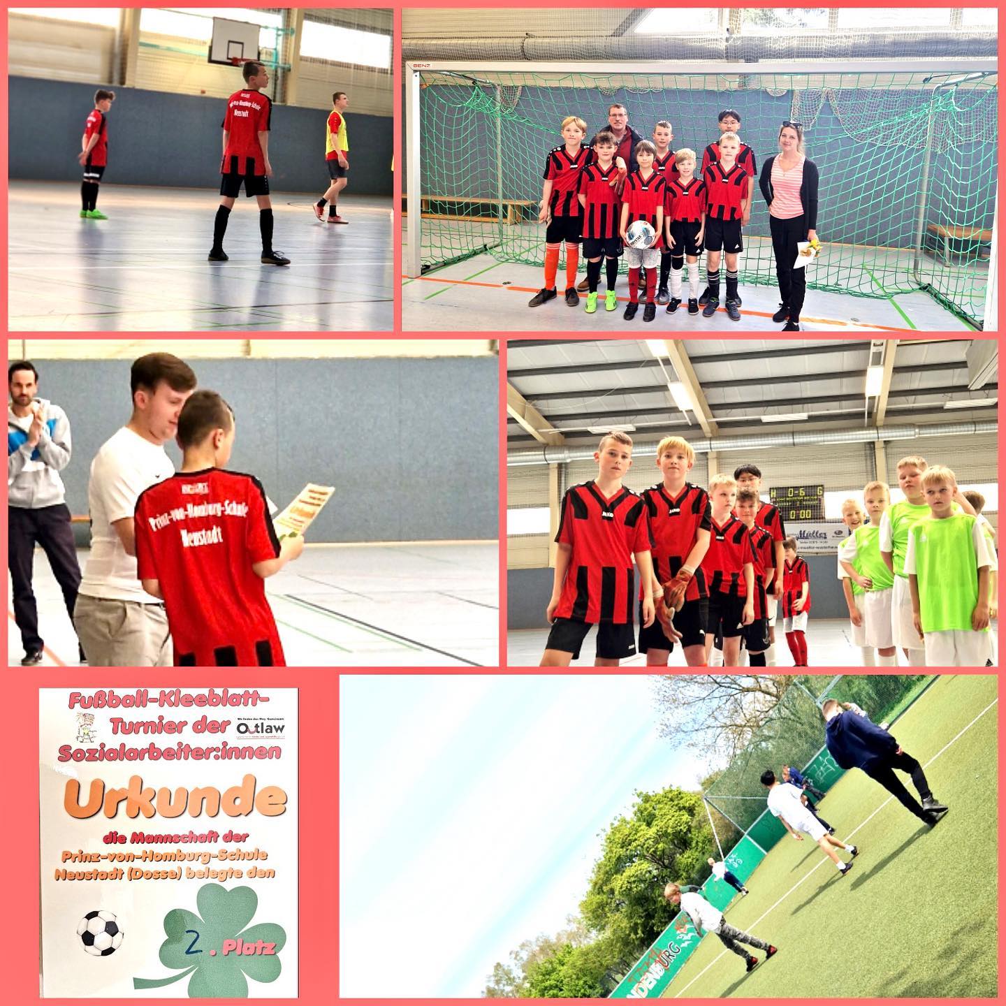 Unsere Jungs aus den Kl. 5 & 6 waren heute in Wusterhausen. Die Sozialarbeiter der Kleeblattregion und Kollegen aus dem 