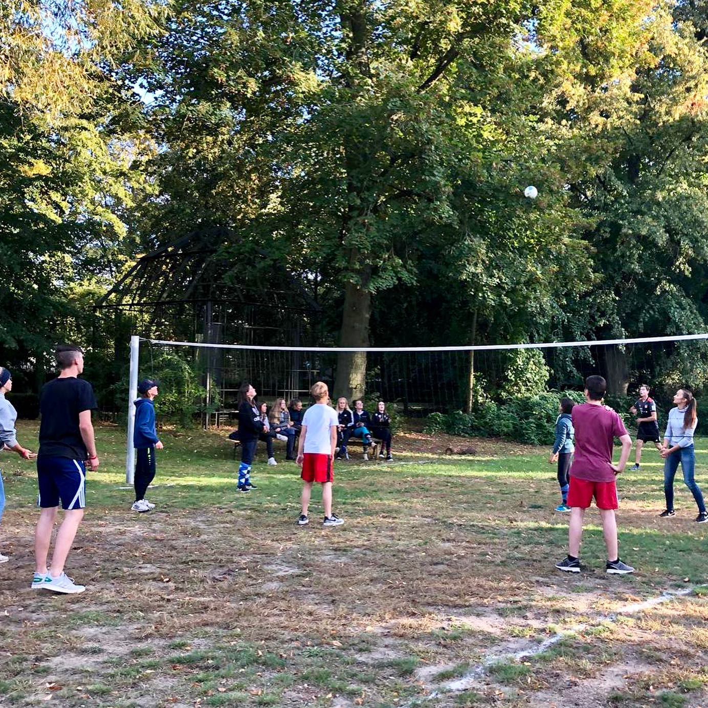 Volleyball-Derby 2019. Schloss vs. Mühle. #volleyball #derby #gutelaune #grillen #internatsleben #reiten